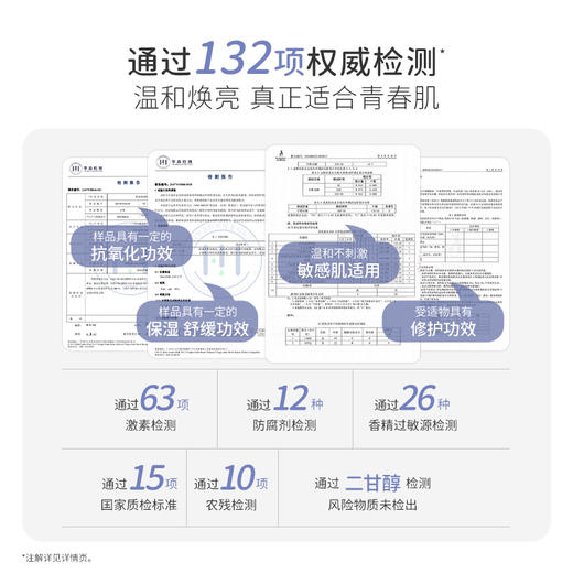 【青少年焕亮柔肤水】积雪草调理水 28天焕亮水润 不紧绷 焕亮保湿柔肤水130ml 商品图2