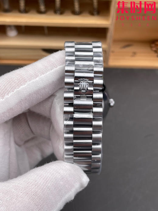 CBD配重版 V9升级版 重量200克+ 劳力士星期日历型系列 日志40mm 白金橄榄绿DD 商品图7