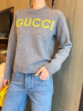 古驰 25年秋冬最新款 灰毛衣(KX*MM)