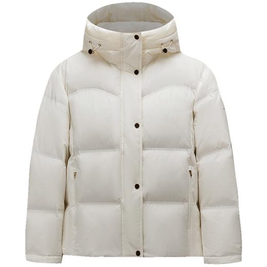 安踏防泼水宽松短款羽绒服女冬季新款鸭绒保暖棉服外套162547935 商品图0