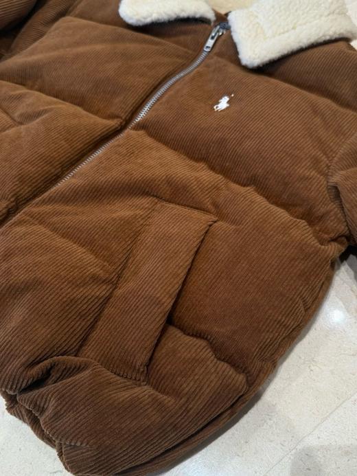 现货秒发~复古灯芯绒羽绒服 商品图1