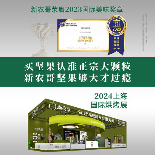 新农哥大颗粒160腰果225g*4罐新货头茬 商品图6