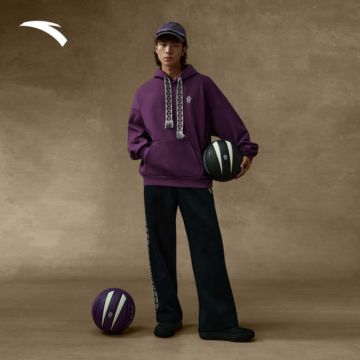 安踏凯里·欧文系列丨潮流美式加绒休闲卫衣男女同款172541702N 商品图3