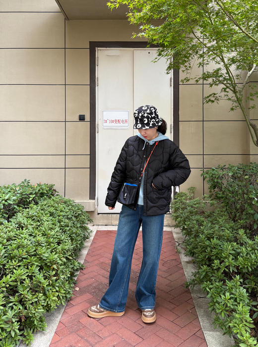 25秋冬--长腿磨毛直筒四面弹高腰牛仔裤【包邮+三天无理由退换】 商品图11