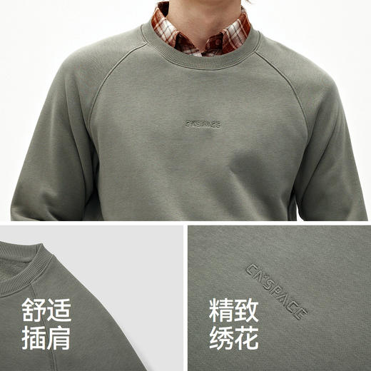 商场同款|森马XCNSPACE航天合作系列卫衣男冬季发热内搭2025新款 商品图3