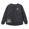 ONIARAI/鬼洗25秋冬泥棒蓝鲤鱼刺绣葫芦线内胆式羽绒服男 N340245 商品缩略图3