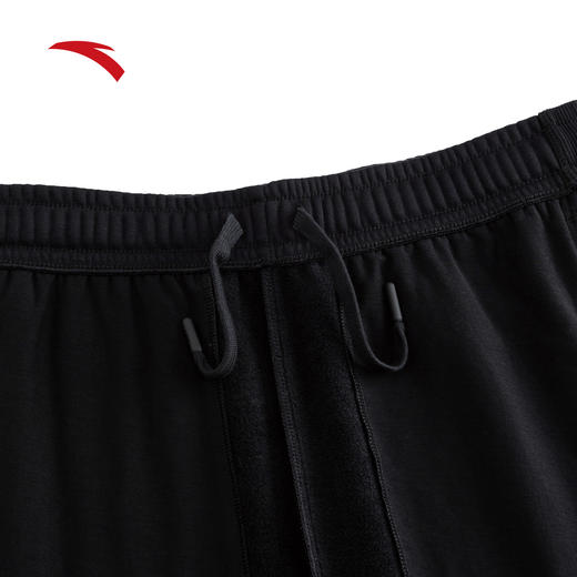 安踏美式休闲长裤男士冬季新款加绒保暖宽松直筒阔腿裤152547311N 商品图1