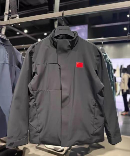 安踏冠军2025年秋冬立领男士鹅绒防水透湿RDS羽绒服152540931 商品图0