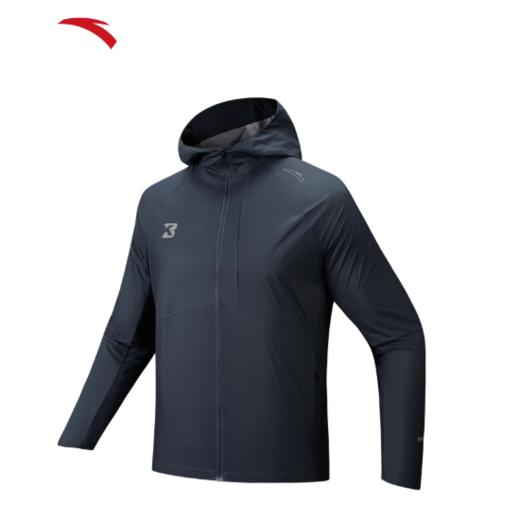 【贝克勒同款】安踏空气甲丨跑步运动外套男士秋季夹克152535601 商品图2