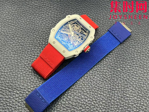 【贵重物品】只适合高端玩家 理查德米勒RM67-02 V3版 震撼登场！男士腕表 白法国配色 一体机 摆轮会动 商品图8