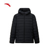 安踏防泼水轻薄排骨羽绒服女士冬季新款连帽内胆衣外套162547901 商品缩略图0