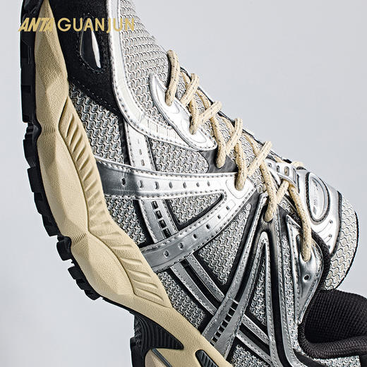 安踏冠军AG-G02丨男女同款复古老爹鞋情侣款休闲运动鞋112438808A 商品图2