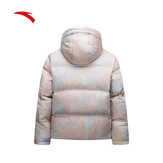 安踏无氟短款训练羽绒服女休闲棉服外套162547940 商品图1