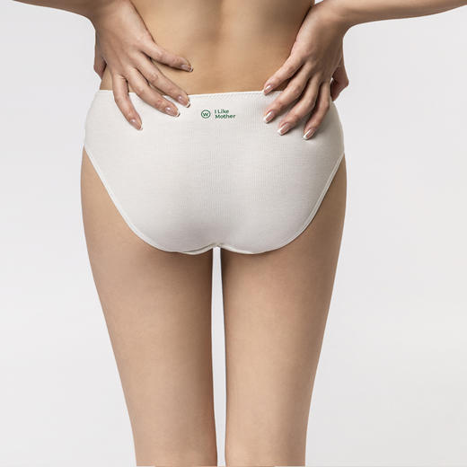 靴下物棉质三角内裤纯棉裆春夏薄款中腰收腹透气新款全棉裆三角裤 商品图2