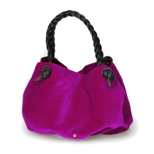 HERBERT LE GRAND CHOUCHOU VELOURS SILK - 玫红色/巧克力色 商品图7