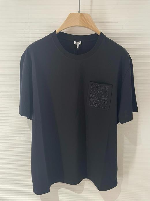 中性款口袋logo短袖T恤he014 商品图0