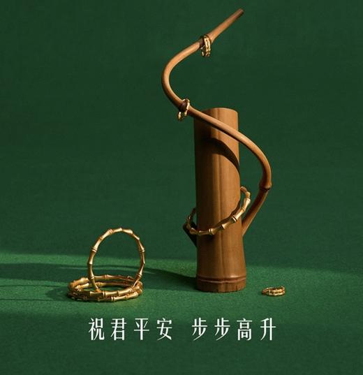 【计价黄金】2楼周生生东方古祖竹子黄金手镯    （价格随每日金价浮动，下单前请咨询客服）） 商品图2
