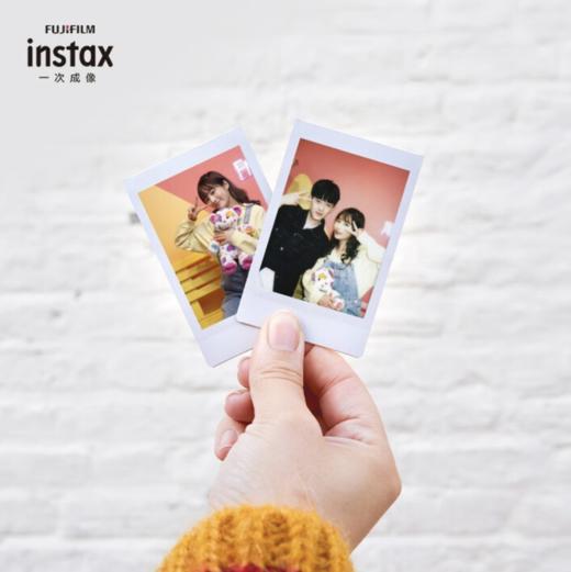 富士instax立拍立得mini SE一次成像相机傻瓜旅游照相机相纸套装 白色云朵时光标配 商品图4