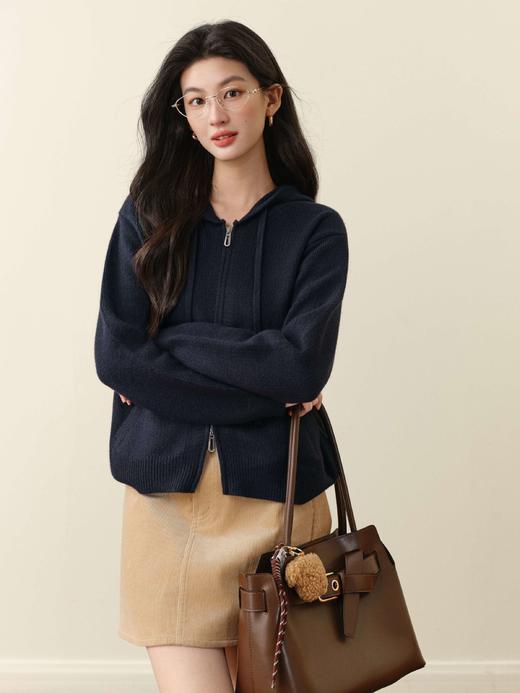 【严选】诗凡黎春秋毛衫开衫7G9433081-3 商品图1