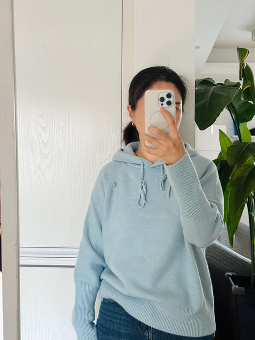 软糯无比-套头连帽针织衫毛衣/卫衣【包邮+三天无理由退换】 商品图3