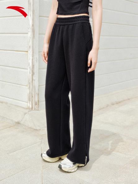 【关晓彤同款】安踏长裤女2025秋季新款运动宽松阔腿裤162537309 商品图1