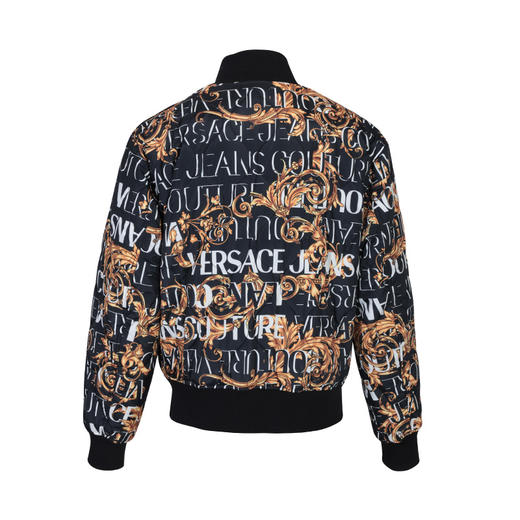 【超惠秒】Versace 范思哲 男士 双面穿 品牌独特印花 夹层填充保暖夹克外套 10921 商品图4