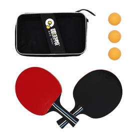 趣游帮 三星乒乓球2拍3球套装（B010)