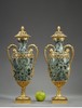 独角鹿西洋古董 1880-1890年代英国出品黄水晶火漆印章装饰菱格纹黄金精雕笔杆 商品缩略图1