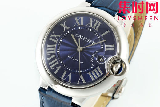 AF卡地亚蓝气球系列 蓝气球42系列男款 大号42mm 罗马面 蓝色盘 男士腕表 商品图1