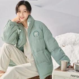 茵曼 加厚鸭绒短款羽绒服429.9元（线上线下同步在售，不一定有货，介意勿拍）548440-NT