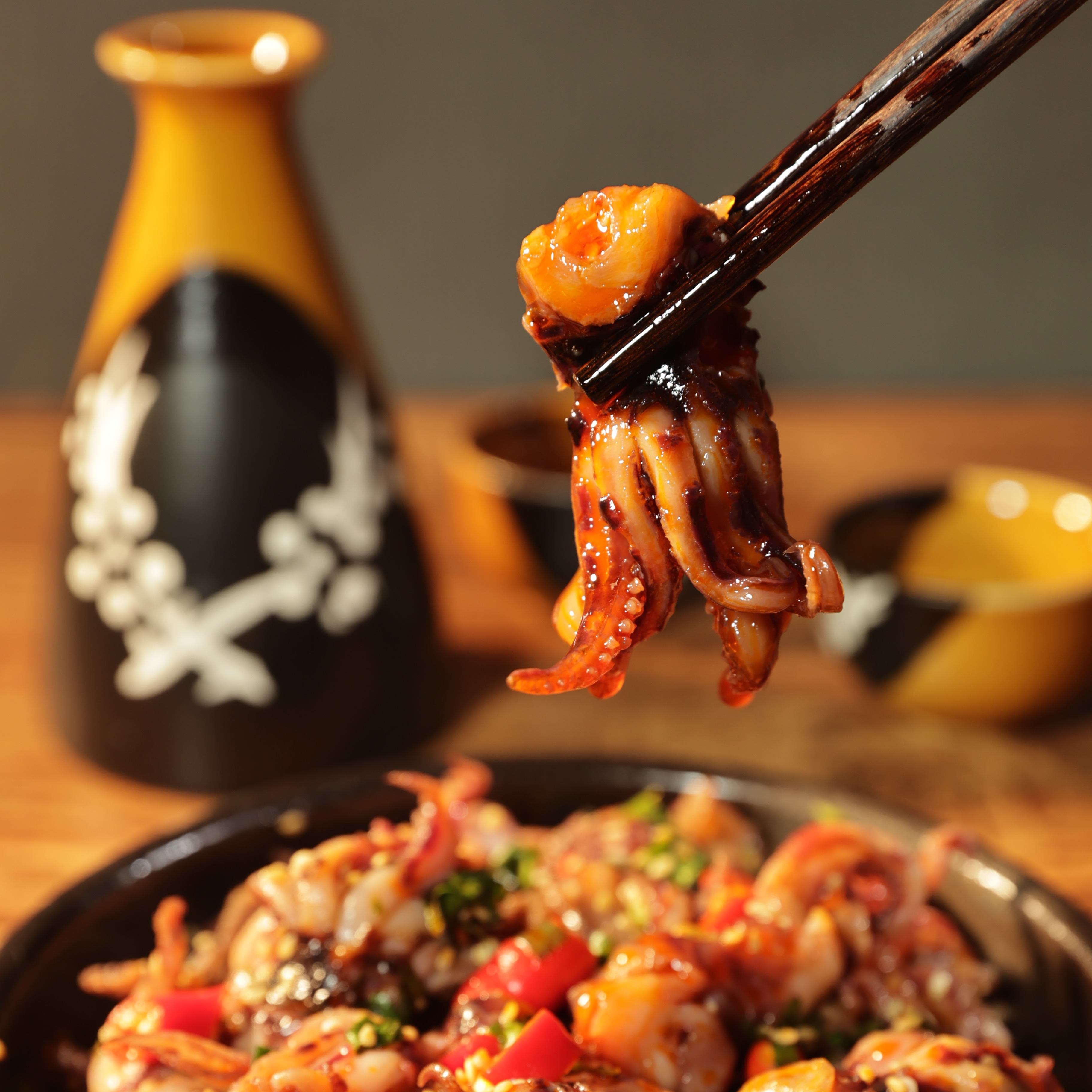 脆爽鱿鱿|配料干净无防腐剂，香辣开胃，越嚼越鲜