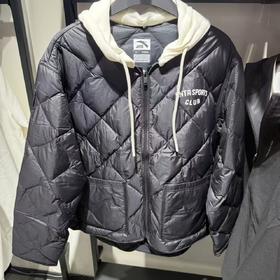 安踏轻薄短款羽绒服女士冬季新款保暖休闲棉服外套上衣162548905