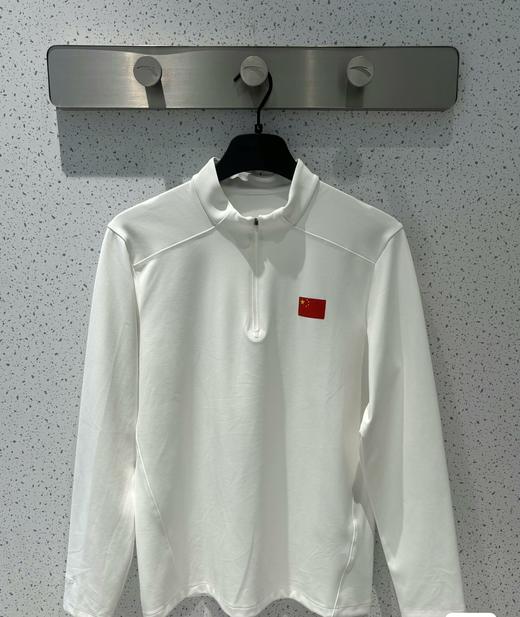 安踏全天候2025年秋冬男士轻暖绒半拉链长袖针织衫152540407 商品图2