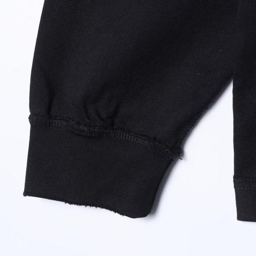 87805SDSA秋冬新款痞帅男装简约拼接撞色假两件长袖T恤休闲百搭上衣 商品图3