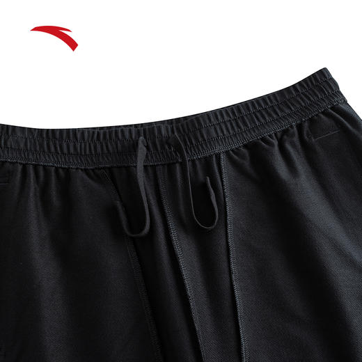 安踏针织运动长裤男2025秋季新款抽绳束脚直筒休闲裤172538305 商品图3