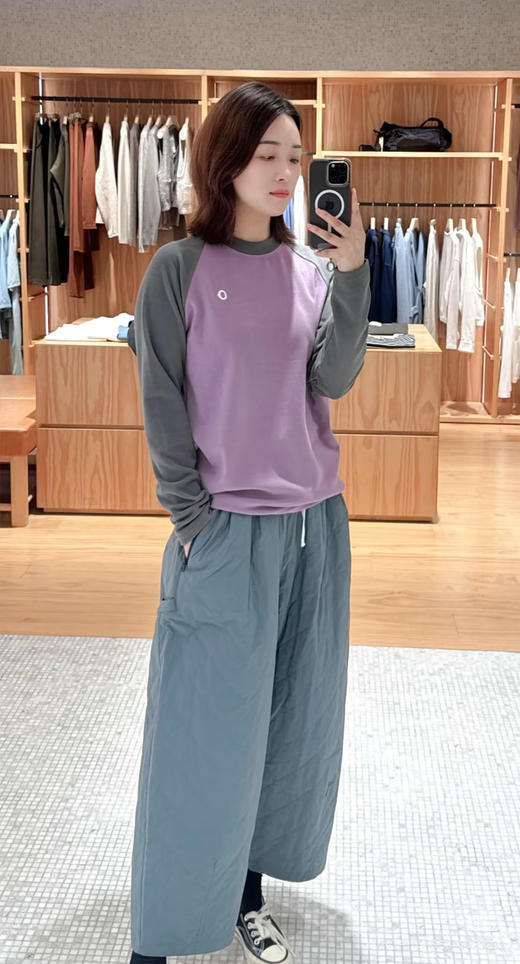 【开放日忙 秒杀价已调 直接拍】开放日最新款 素然 2025年新色来啦 保暖拼色磨毛长袖 商品图8