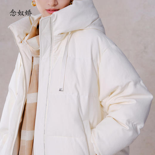 【商场同款】CNO5004 “2色元气羽绒服 ” 轻暖90白鹅绒 暖意十足 连帽羽绒服 商品图4