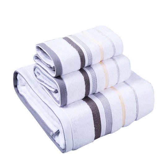 洁丽雅悦享全棉浴面方三件套 商品图4