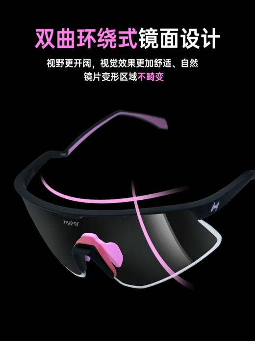 【Flash竞速眼镜】专业防风锐跑马拉松越野个性时尚防滑防紫外线 商品图3