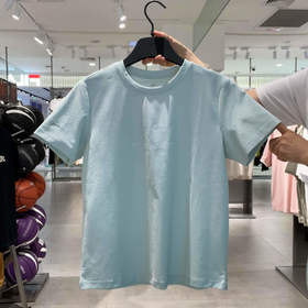 安踏（ANTA）女士简约休闲T恤短袖针织衫162538121