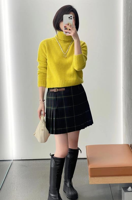 女款高领羊毛针织衫毛衣ji008 商品图3