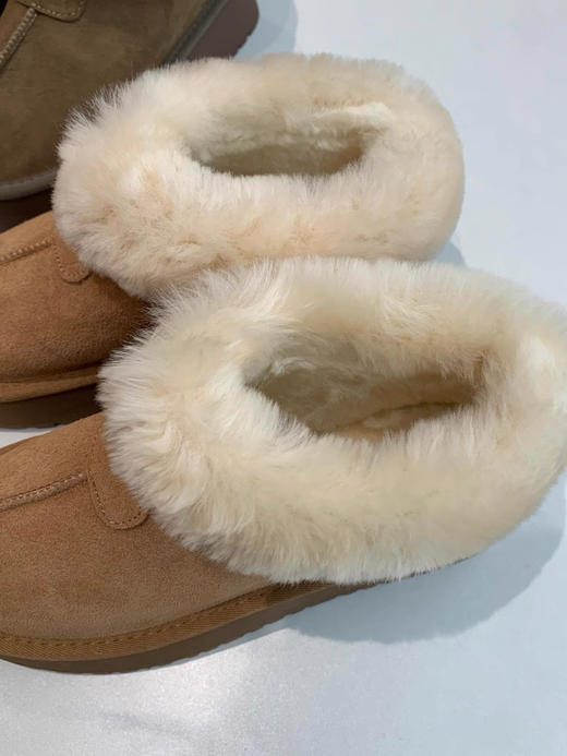 急推！389+！走泡菜国！暖暖の过冬！真皮加绒一脚蹬厚度雪地靴！ 商品图2