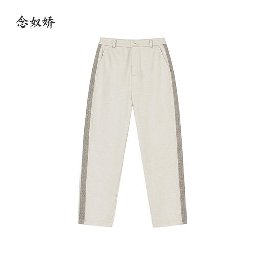 【商场同款】CNT5991 “ 暖暖通勤裤 ”  混色花纱拉绒面料 舒适柔软 侧拼条设计显腿直 商品图8