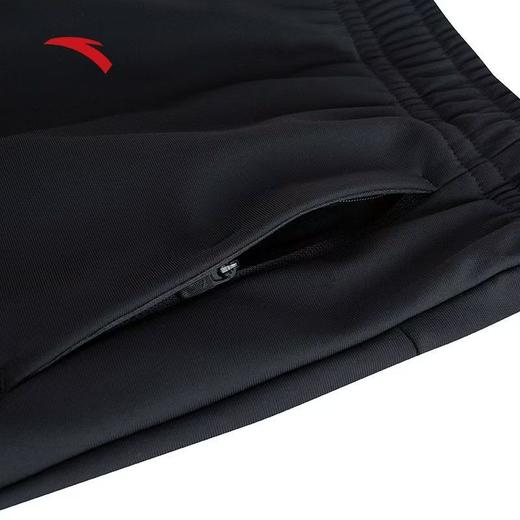 安踏收口运动加绒长裤男冬季高弹健身跑步针织运动裤子152447323N 商品图2