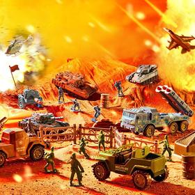 mideer弥鹿儿童小小指挥官军事沙盘战略基地礼盒生日礼物益智玩具