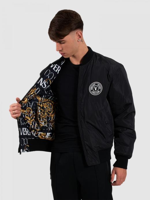 【超惠秒】Versace 范思哲 男士 双面穿 品牌独特印花 夹层填充保暖夹克外套 10921 商品图7
