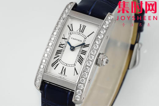 创意与美学之作—AF卡地亚Tank坦克系列 美国坦克小号 女士腕表 跨越时代的风格力量 表盘尺寸：35.4*19.4mm 商品图1