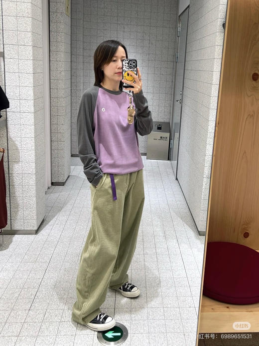 【开放日忙 秒杀价已调 直接拍】开放日最新款 素然 2025年新色来啦 保暖拼色磨毛长袖 商品图1