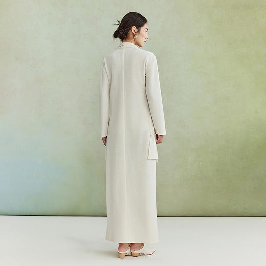 【林栖设计小店】【手工绣花】假两件连衣裙钉珠国风2026早春新款长裙子女1961036 商品图6