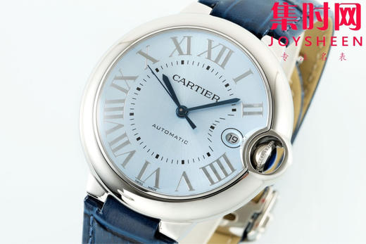 AF卡地亚蓝气球系列 蓝气球40系列男款 新尺寸40mm 罗马面 冰蓝盘 男士腕表 商品图1